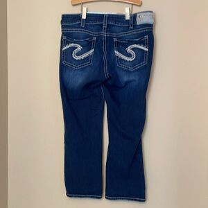 Silver SUKI women’s Capri size W31/L22 1/2